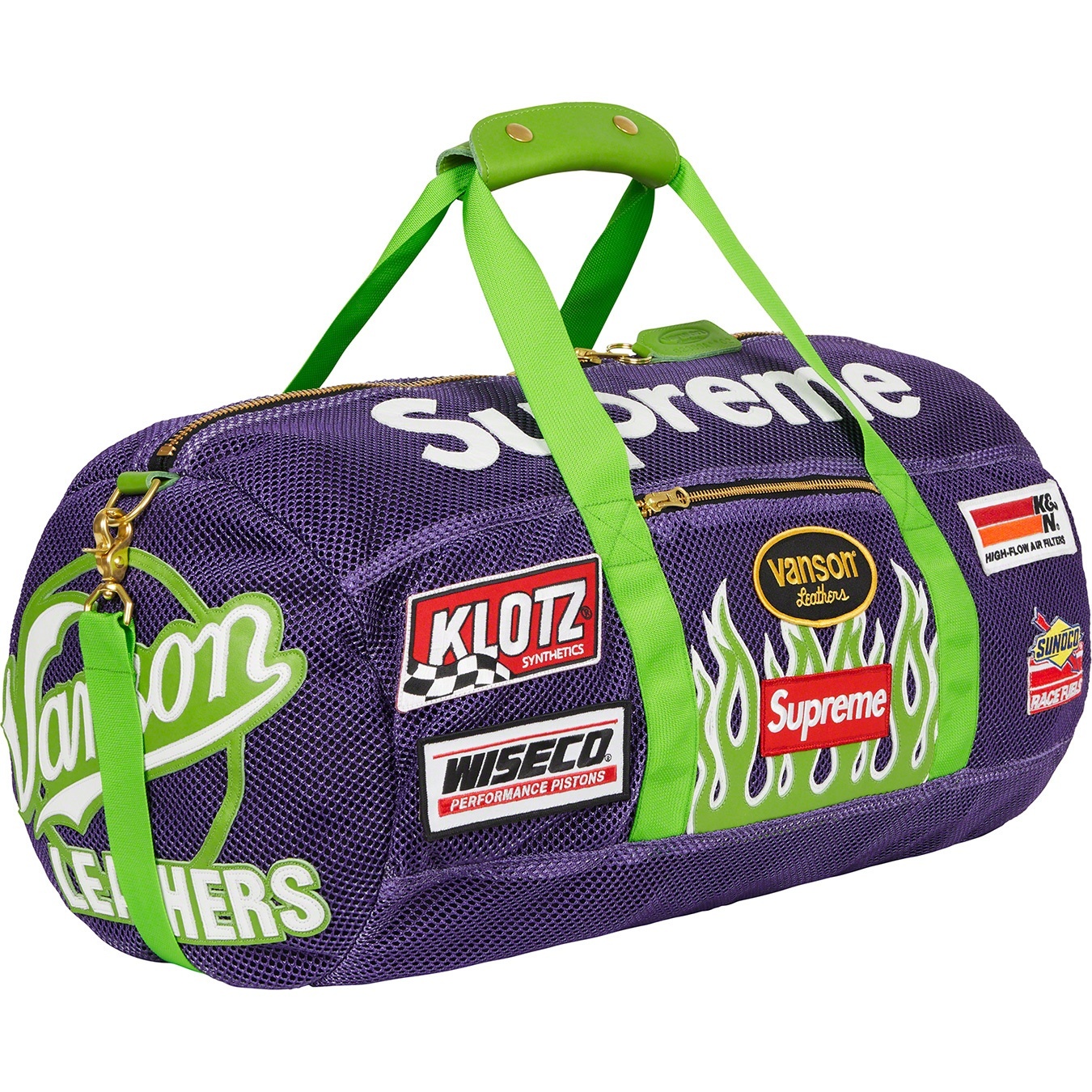 Supreme®/Vanson Leathers® Cordura® Mesh Duffle Bag view 4